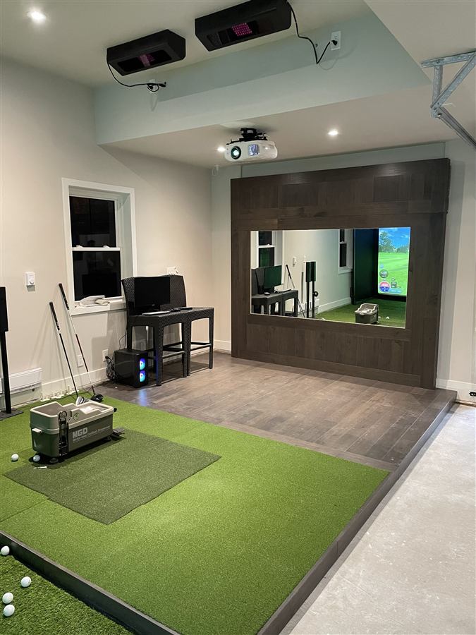 Golf Simulator Room