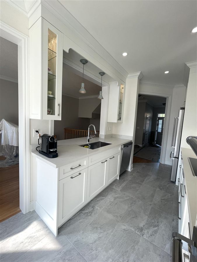 White Vanity Storage