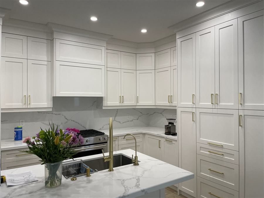 White Custom Cabinetry